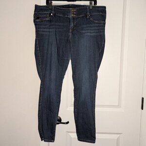 *3 FOR $9* Torrid Denim Dark Rinse Wash Tapered Leg Fit Jeans Pants 20